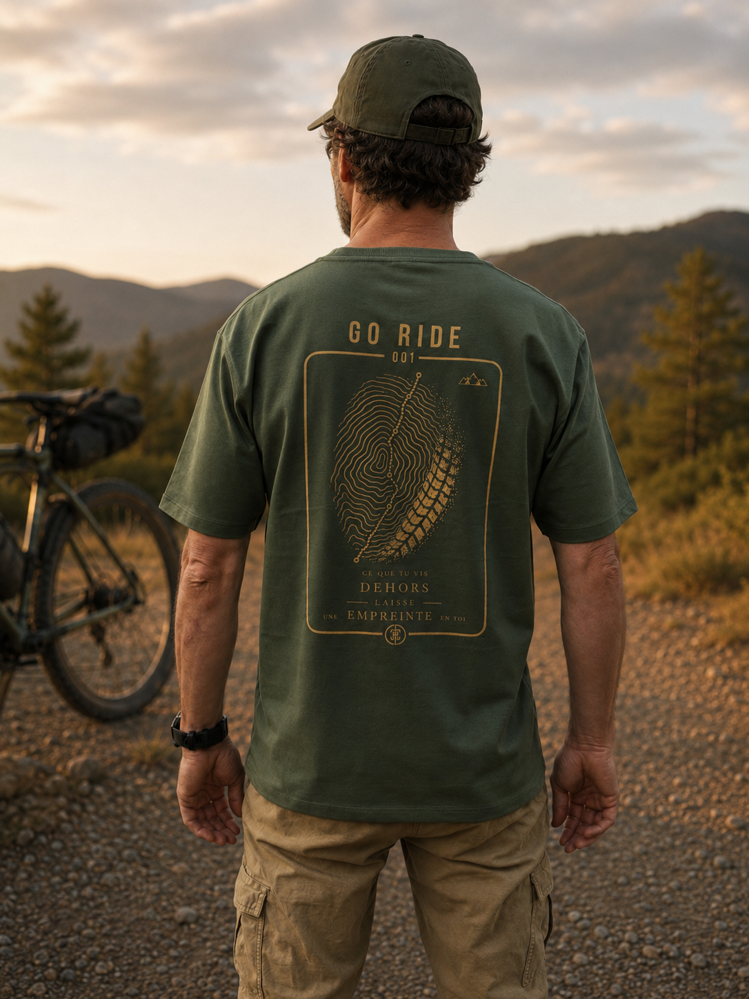 Tee-shirt Trace — Ride 001